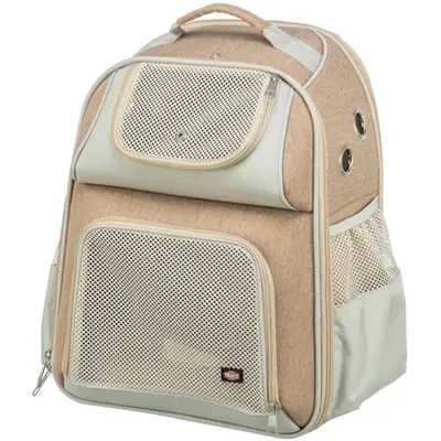 Trixie hondentas rugtas Willow beige/bruin 38 x 25 x 45 cm – tot 7 kg