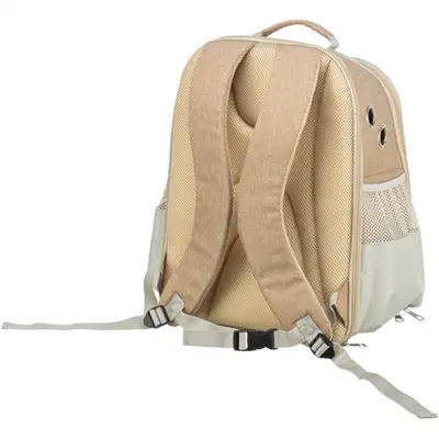 Trixie hondentas rugtas Willow beige/bruin 38 x 25 x 45 cm – tot 7 kg - Afbeelding 3