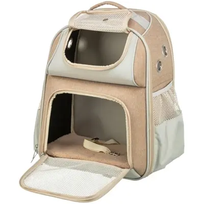 Trixie hondentas rugtas Willow beige/bruin 38 x 25 x 45 cm – tot 7 kg - Afbeelding 5
