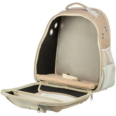 Trixie hondentas rugtas Willow beige/bruin 38 x 25 x 45 cm – tot 7 kg - Afbeelding 7