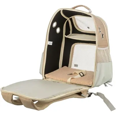 Trixie hondentas rugtas Willow beige/bruin 38 x 25 x 45 cm – tot 7 kg - Afbeelding 8
