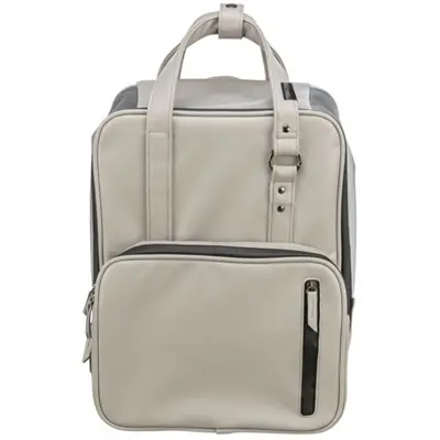 Trixie hondentas rugtas Citystyle kunstleer lichtgrijs 30 x 20 x 40 cm - Afbeelding 3