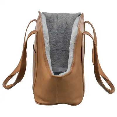 Trixie hondentas Evelyn bruin/grijs 40 x 20 x 30 cm – tot 5 kg - Afbeelding 2