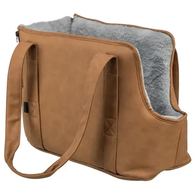Trixie hondentas Evelyn bruin/grijs 40 x 20 x 30 cm – tot 5 kg - Afbeelding 4