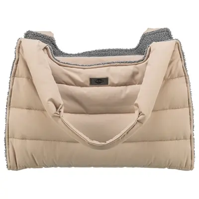 Trixie hondentas Gina blush 42 x 22 x 58 cm – gevoerd met teddystof
