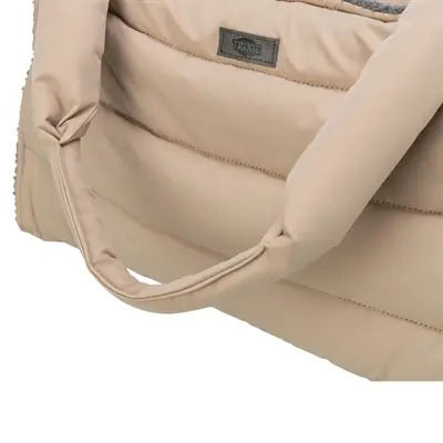 Trixie hondentas Gina blush 42 x 22 x 58 cm – gevoerd met teddystof - Afbeelding 5