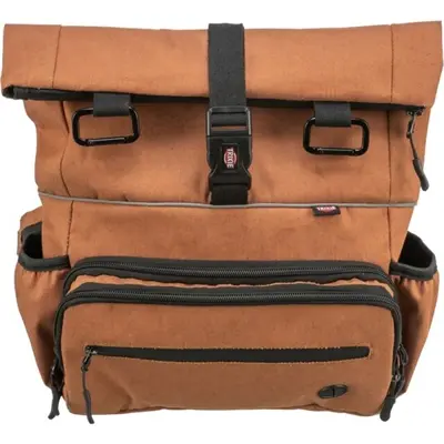Trixie rolltop rugtas met heuptas roest – rugzak en heuptas in één - Afbeelding 5