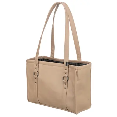Trixie hondentas Citystyle kunstleer cappuccino 40 x 20 x 30 cm - Afbeelding 4