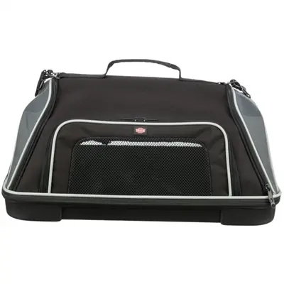 Trixie vliegtuigtas Boarding zwart/grijs 55 x 23 x 40 cm – voor honden - Afbeelding 4