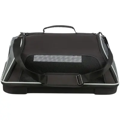 Trixie vliegtuigtas Boarding zwart/grijs 55 x 23 x 40 cm – voor honden - Afbeelding 6
