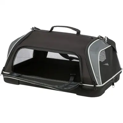 Trixie vliegtuigtas Boarding zwart/grijs 55 x 23 x 40 cm – voor honden - Afbeelding 7