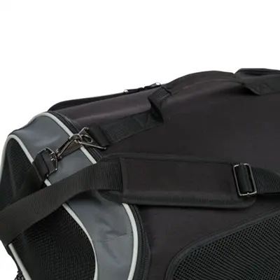 Trixie vliegtuigtas Boarding zwart/grijs 55 x 23 x 40 cm – voor honden - Afbeelding 8