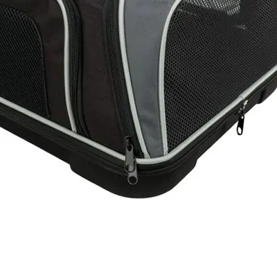 Trixie vliegtuigtas Boarding zwart/grijs 55 x 23 x 40 cm – voor honden - Afbeelding 9