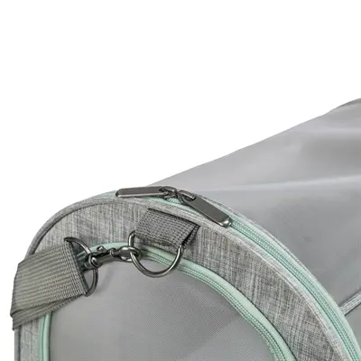 Trixie hondentas Dillon grijs/mintgroen 54 x 32 x 33 cm – tot 10 kg - Afbeelding 7