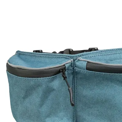 Trixie heuptas Baggy Belt blauw 44 x 6 x 11 cm – waterdichte rits - Afbeelding 8