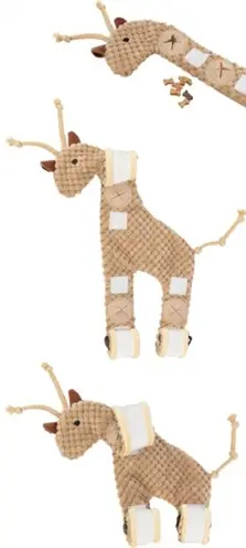 Trixie snack giraf pluche 50 cm – intelligentiespeelgoed - Afbeelding 4