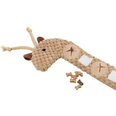 Trixie snack giraf pluche 50 cm – intelligentiespeelgoed - Afbeelding 5