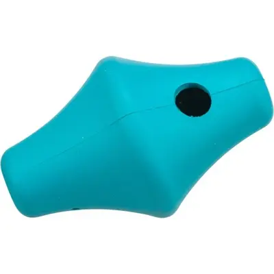 Trixie snacktol natuurrubber petrol 12 cm – 3 stuks - Afbeelding 2