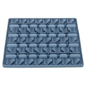 Trixie likmat Lick 'N' Snackmat siliconen blauw 30 cm – 2 stuks - Afbeelding 1