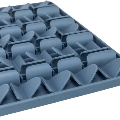 Trixie likmat Lick 'N' Snackmat siliconen blauw 30 cm – 2 stuks - Afbeelding 2