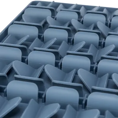 Trixie likmat Lick 'N' Snackmat siliconen blauw 30 cm – 2 stuks - Afbeelding 3
