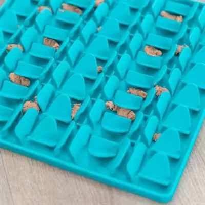 Trixie likmat Lick 'N' Snackmat siliconen blauw 30 cm – 2 stuks - Afbeelding 7