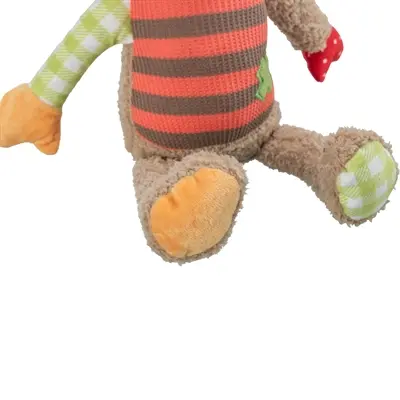 Trixie aap pluche 38 cm – hondenknuffel met geluid, 2 stuks - Afbeelding 3