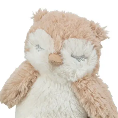 Trixie uil pluche gerecycled 18 cm – geluidloos hondenspeelgoed - Afbeelding 3