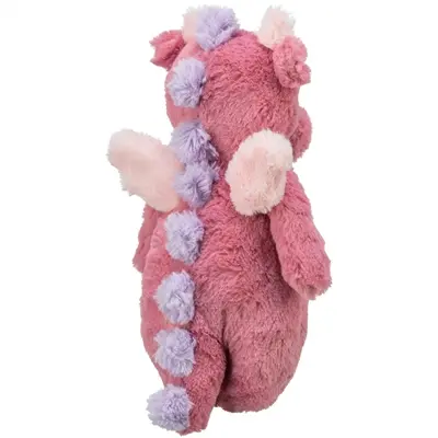 Trixie draak pluche gerecycled 27 cm – hondenspeelgoed met geluid - Afbeelding 3