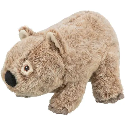 Trixie wombat pluche gerecycled 25 cm – hondenknuffel zonder geluid - Afbeelding 4