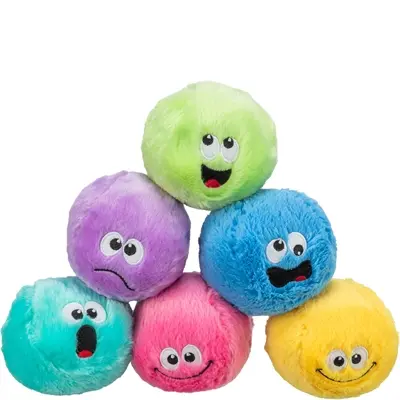 Trixie pluche bal met geluid 10 cm – gerecycled, assorti - Afbeelding 10