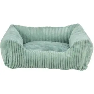 Trixie Vital hondenmand Jonna ribfluweel saliegroen 60 x 50 cm - Afbeelding 1