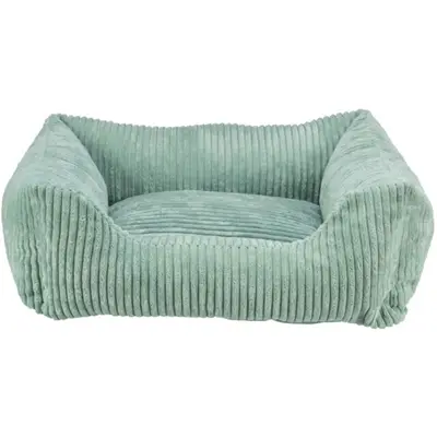 Trixie Vital hondenmand Jonna ribfluweel saliegroen 60 x 50 cm