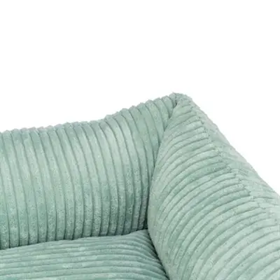 Trixie Vital hondenmand Jonna ribfluweel saliegroen 80 x 60 cm - Afbeelding 5