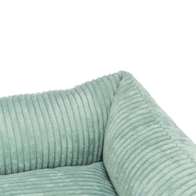 Trixie Vital hondenmand Jonna ribfluweel saliegroen 100 x 70 cm - Afbeelding 5