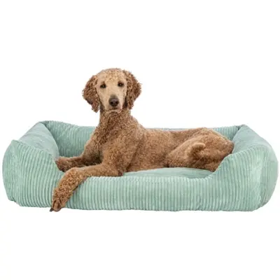 Trixie Vital hondenmand Jonna ribfluweel saliegroen 100 x 70 cm - Afbeelding 9