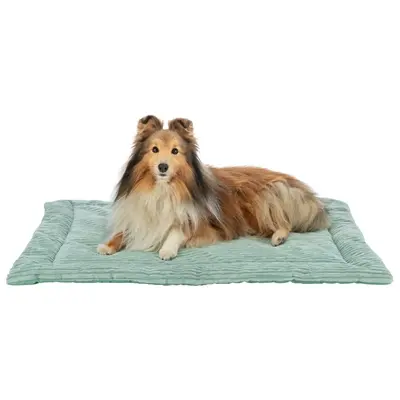 Trixie ligmat Jonna ribfluweel saliegroen 90 x 65 cm – slipvaste onderkant - Afbeelding 6