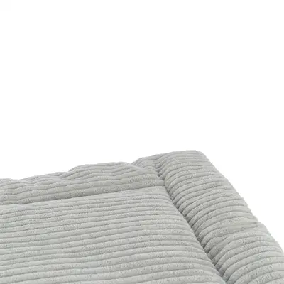 Trixie ligmat Jonna ribfluweel grijs 70 x 50 cm – pluche, antislip - Afbeelding 4