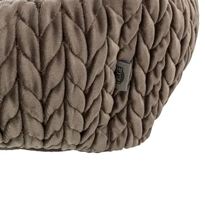 Trixie hondenmand Livia hoekig bruin 65 x 50 cm – velourslook - Afbeelding 4