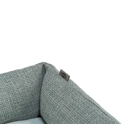 Trixie hondenmand Viviana blauwgrijs 100 x 70 cm – hoekig, meubelstof - Afbeelding 8