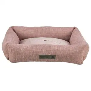 Trixie hondenmand Viviana hoekig oudroze 80 x 60 cm – meubelstof - Afbeelding 1