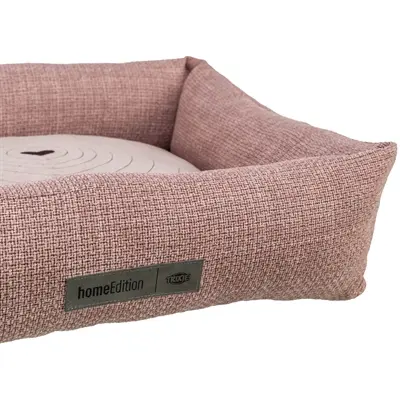 Trixie hondenmand Viviana hoekig oudroze 80 x 60 cm – meubelstof - Afbeelding 4