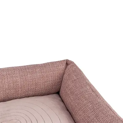 Trixie hondenmand Viviana hoekig oudroze 100 x 70 cm – meubelstof - Afbeelding 3