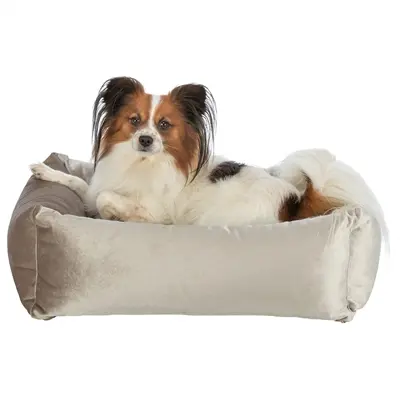 Trixie hondenmand Malia Be Eco hoekig goudzand 65 x 55 cm - Afbeelding 6