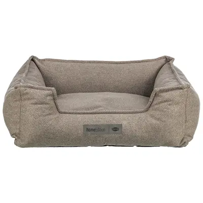 Trixie hondenmand Liano hoekig taupe 115 x 90 cm – meubelstof
