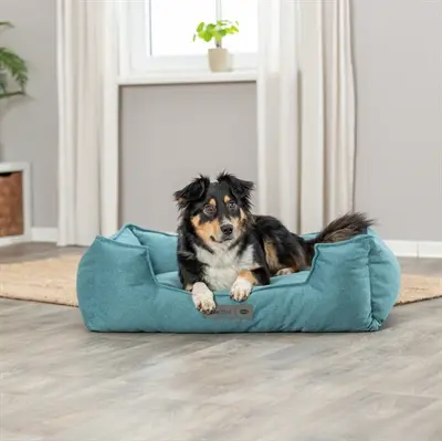 Trixie hondenmand Liano hoekig petrol 80 x 65 cm – orthopedisch - Afbeelding 5