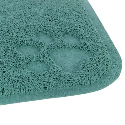 Trixie schoonloopmat voor kattenbak PVC salie 45 x 37 cm - Afbeelding 5