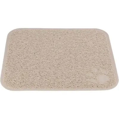 Trixie schoonloopmat voor kattenbak PVC blush 45 x 37 cm