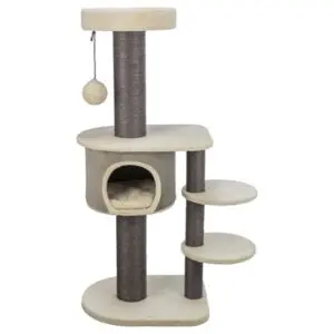 Trixie krabpaal Marcello grijs 60 x 48 x 140 cm – vijf niveaus - Afbeelding 1