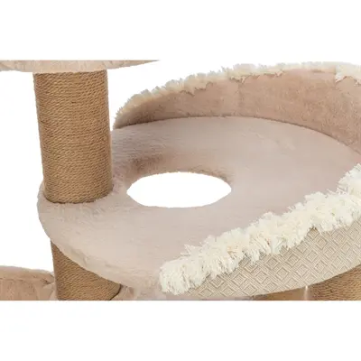Trixie krabpaal Boho Filippo beige 77 x 58 x 114 cm – drie verdiepingen - Afbeelding 7